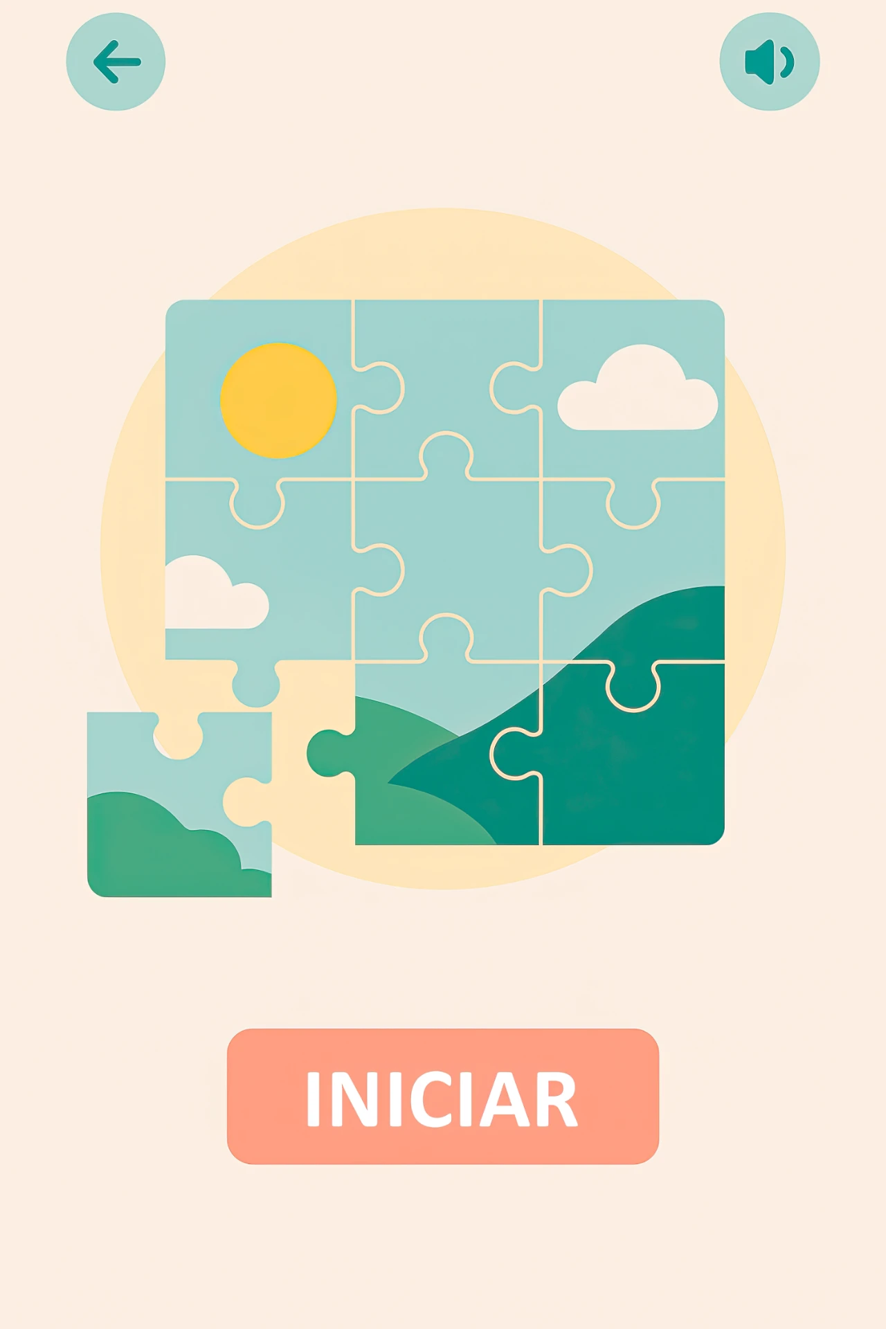 Totem digital com o jogo Puzzle