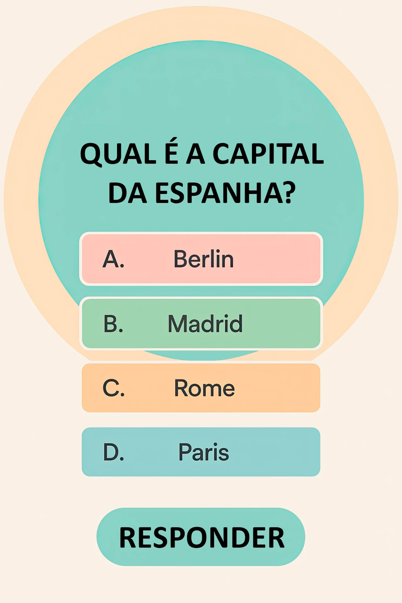 Totem digital com o jogo Quiz